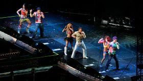 Teen latin band RBD plays the Super Estrella show at the Los Angeles Memorial Coliseum, Saturday in