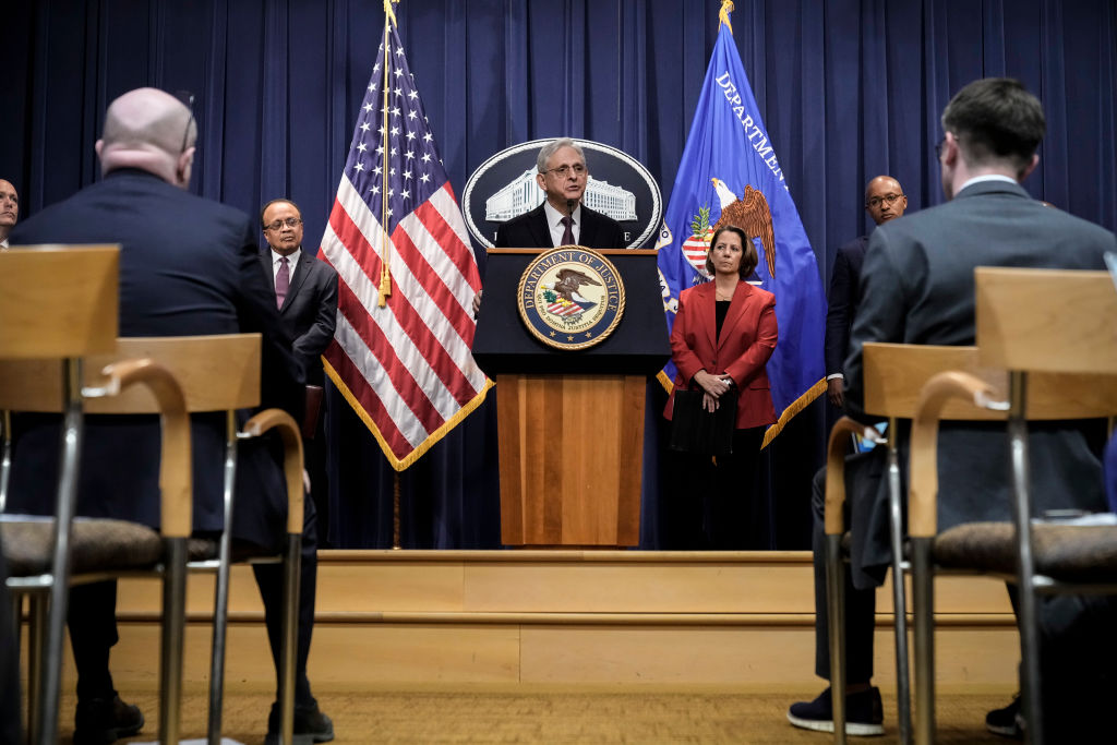 U.S. Attorney General Garland Makes Announcement On Int'l Drug Trafficking Action